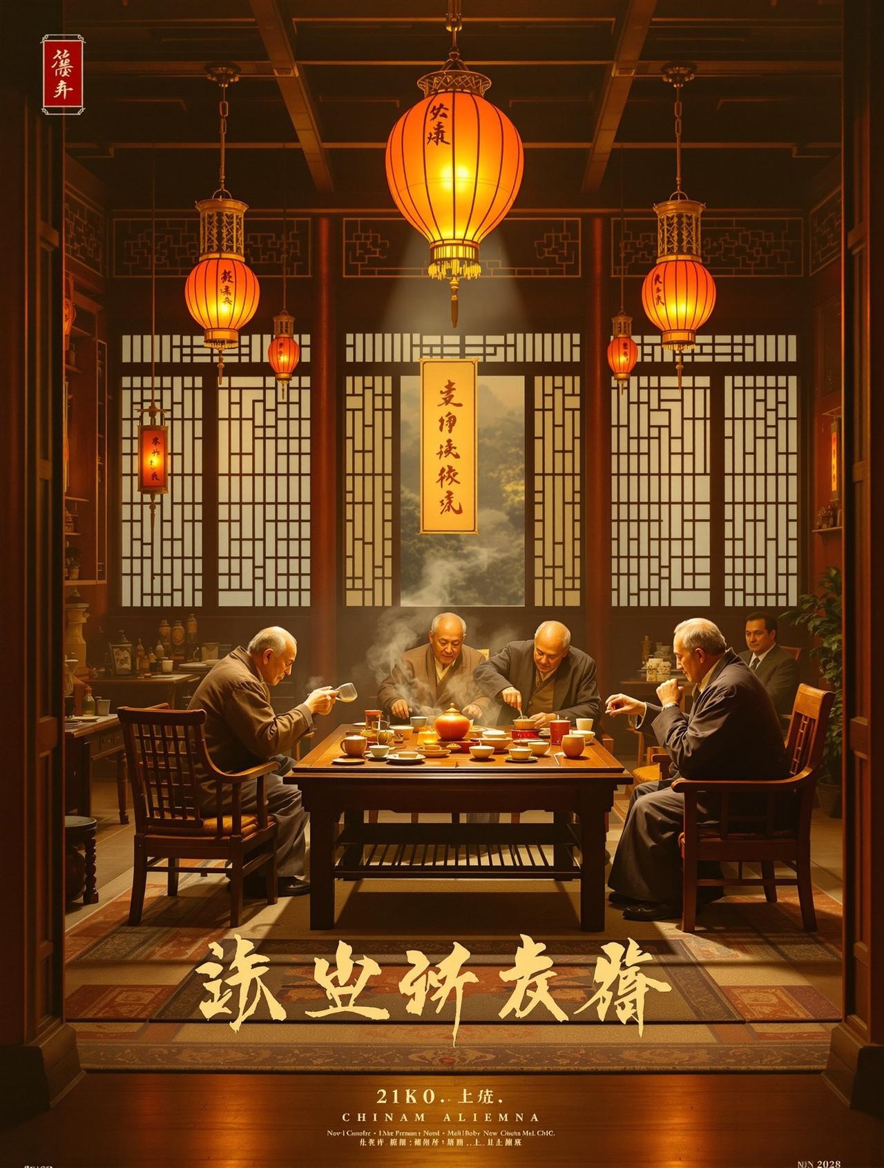 思古影视作品《老茶馆》海报