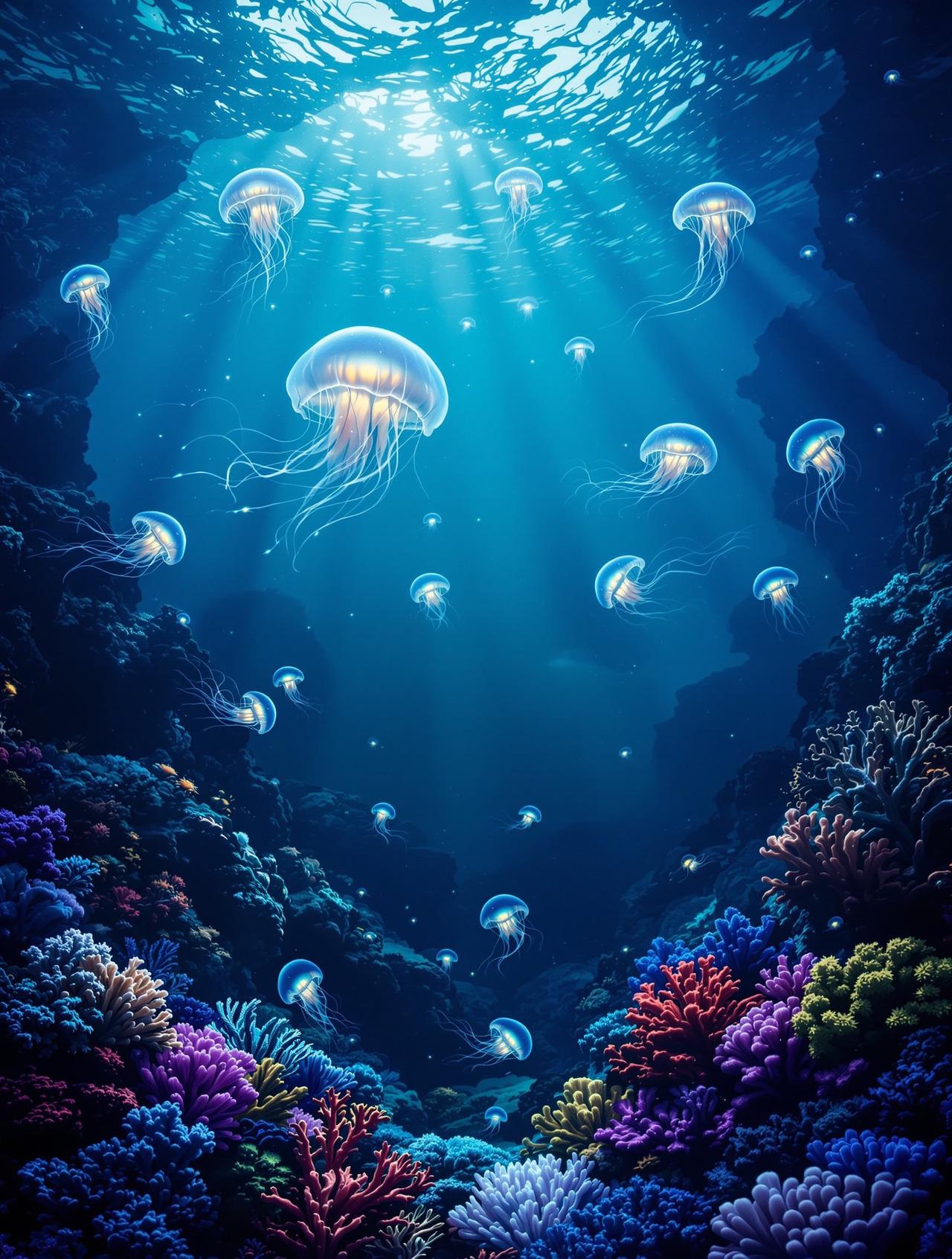 思古影视作品《深海探秘》海报
