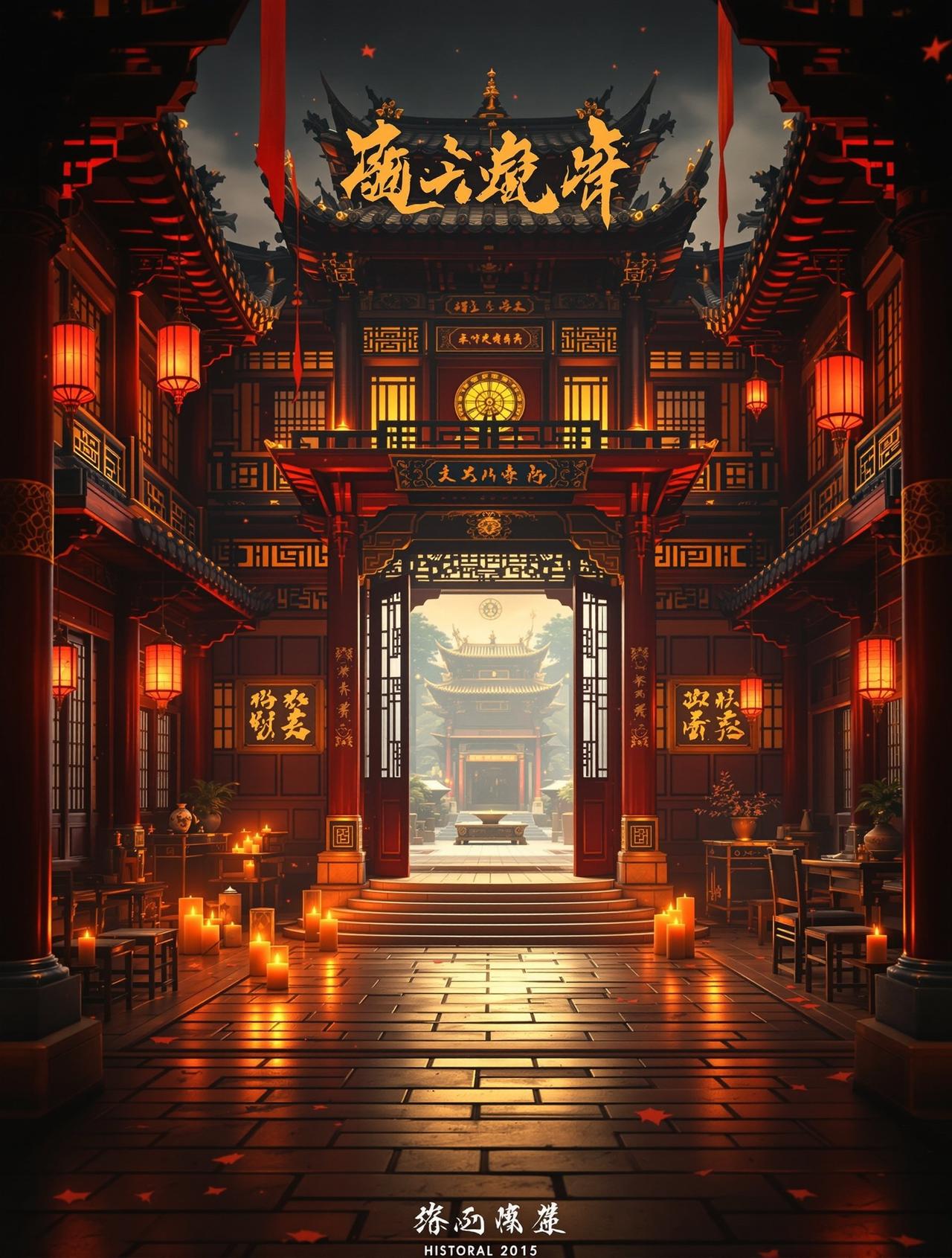 思古影视作品《长安夜未央》海报